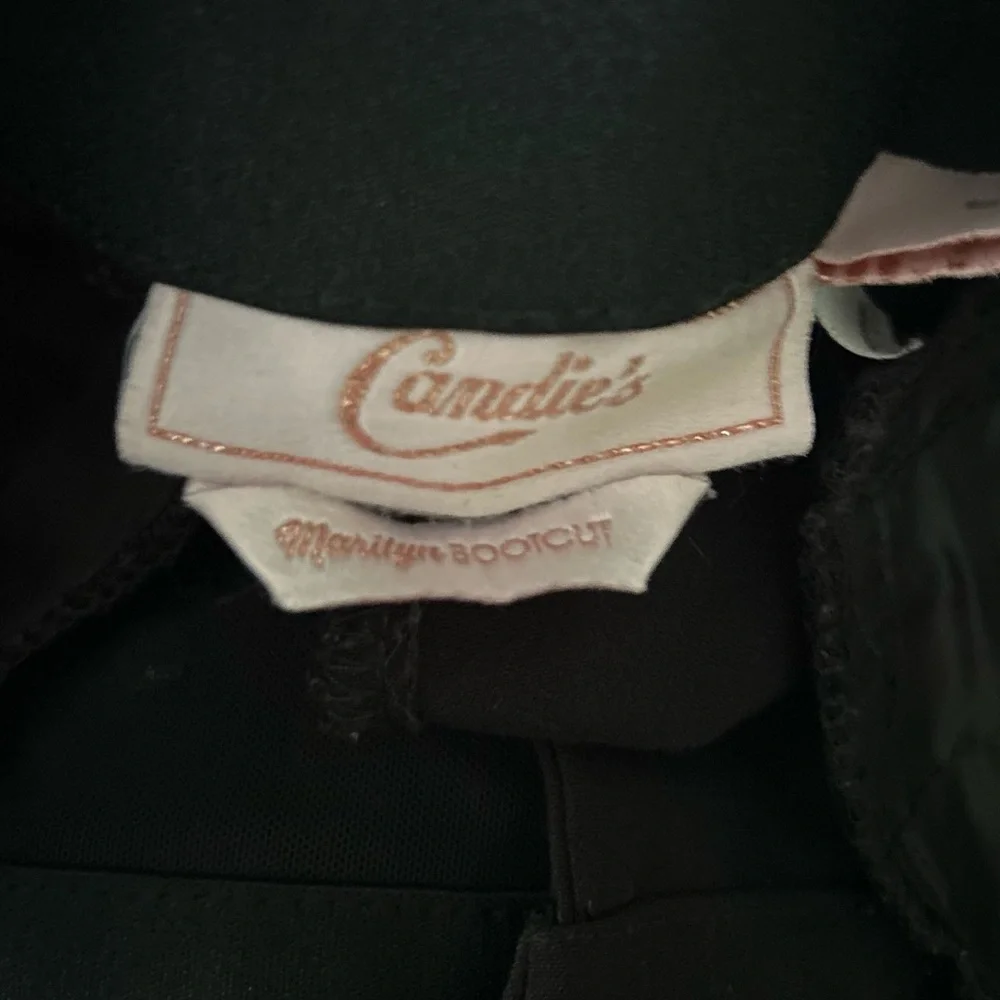 Candies Women's Black Pants, size 11 - Picture 3 of 3